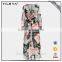 Fashionable Latest Designs Chiffon Maxi Dresses Fabric Wholsale With Digital Print