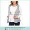 Elastic-bound grid fleece backer customize womens gym Vest