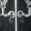 3 Arms Candle Holder,Crystal Candle Holder For Wedding Table Decoration
