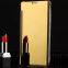 Luxury Clear View Flip Case For Samsung Galaxy A3 2016 A5 2016 Mirror Hard Cover Phone Case