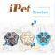 2016 newest waterproof mini diy pet gps tracker for dog/cat collars inside sim card rf-v30