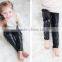 HOT sale sequins cotton material baby girl pants