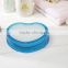 plastic home use soap dish,plastic soap case heart style