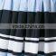 Custom new Latest Women Skirt Design Striped Pleated Skirts,ElegantCasual Cotton Pleated Skirts for Women