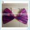 Cheap Self Tie Party Fancy Dress Sequin Large Bow Ties HPC-3109