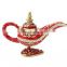 Pewter alloy aladdin god lamp for home decoration