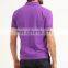 Fashion men gray plain slim fit polo shirts custom embroidery