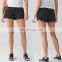 Running shorts Wholesale 2017 oem custom blank quick dry women sports gym running shorts with pocket