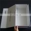 New style folding box made of rigid board paper with magnet closure white box