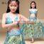 ET-141 Turkish high quality diamond and beaded decorated children belly dance costumes