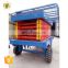 7LSJY Shandong SevenLift 200kg hydraulic mobile diesel electric scissor lift for sale