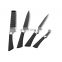 5 Pieces stainless steel nonstick coating blades chef knives set