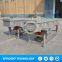 Food Grain Flour Efficient Automatic Linear Horizontal Vibrating Screen Separator Machine