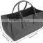 Hot selling felt firewood bag box organizer for home