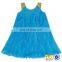 Summer Girls Trendy Sequin Sleeveless White Dress For 2 Year Old Elegant Baby Girls Party Dress