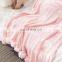 ins explosion net red ball knitted blanket custom air conditioning sofa cover blanket