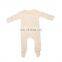 Wholesale Organic Cotton Snap Baby Grows Bodysuit Footie Romper