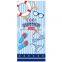 Factory Sale Custom Logo Made Full Color printed 100%Cotton Quick Dry Long Beach Towels