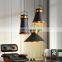 custom hanging light industrial loft vintage pendent light decoration