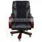 Cheap Leisure Office Chair Luxury Leather Height adjust Boss Office Chair with Massage Chair