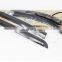 Chrome door visor side window deflector shade sun rain shield silver strips guard for Toyota Hilux vogo