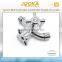 China supplier three way faucet/double bibcock valve