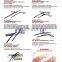 14-26 inch front wiper arms/flat shape wiper blade metal frame windshield blade