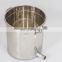 Manual honey filtering machine stainless steel extractor