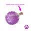 attractive dog chew ball,glow at night ,treats and squeaky toy for dog grind teeth