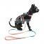 New fashion factory supplier multi colorful cat harness and lead set wholesale pet accessories
