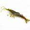 Wholesale joined prawn lure 10.5cm5g artificial fish lure soft baits fishing shrimp bait