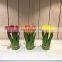 Hot sale lifelike plastic faux tulip flowers artificial flower plant decor in bulk unpotted for decoration