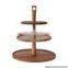 wooden cake stand