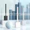 Hot Selling Self Cleaning TPR Plastic Refill Black Bathroom Cleaner Dispenser Set Toilet Brush Silicone