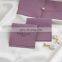 PandaSew Custom Size Color and Logo Printed Small Envelope Flap Microfiber Gift Bag Jewelry Pouch