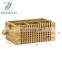 Restaurant Reusable Bamboo Knife Case Tool Storage Box with handle