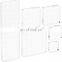 6 Pieces Stamp Blocks Acrylic Clear Stamping Blocks Tools with Grid Lines Acrylic Stamp Blocks