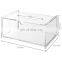 Modern Decorative Napkin Holder Clear Acrylic Facial Tissue Dispenser Box Tissue Box for Bathroom