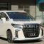high guality new style  Body Kits for Toyota Alphard upgrade modellista style small  body kit  bumper