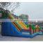 Jungle theme giant inflatable castle slide for sale