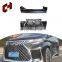 CH Brand New Material Fender Side Skirt Front Rear Bumper Machine Cover Fog Lamp Body Kit For Lm Model For Alphard 18