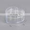 Heart shaped makeup storage plastic box organizer cotton ball swabs holder cotton pad organizer