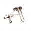 Top quality  Zinc Alloy large anti-theft door clasp for hotel safety door hardware security chain door guard