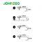 JOHNCOO 10pcs/bag Jig Head Soft Lure Hook 1.5g 2g 3.5g 5g Barbed Fishing Hooks