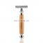 No Disposable Olivewood Handle Double Edge Blade Razor Safety Razor Face  Laser on The Razor Head/handle 11.5*4.3cm