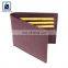 High Quality Nickle Fitting Matching Stitching Stylish and Premium Genuine Leather Men Wallet From Indian Exporters