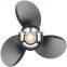 Engines 60-115 HP Reference No.6E5-45947-00-EL 15 Tooth RH 100 HP Stainless Steel Fan Marine Propeller