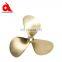 Marine outboard bronze propeller 3 blade underwater propeller