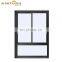 China JYD Mesh Window Simple Design Horizontal Pattern Aluminum Sliding Window