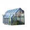 JYD Sunshade System Sunroom Roof Glass House For Garden Aluminum Alloy Frame